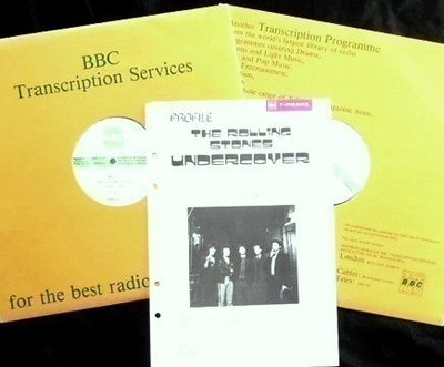 ROLLING STONES: BBC Transcription Services "Undercover" 2 LP