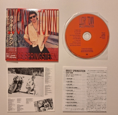 Bruce Springsteen Lucky Town CD Japanilainen CD