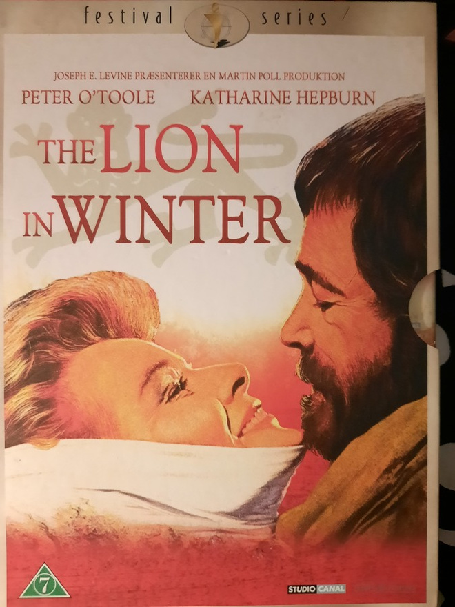 THE LION IN WINTER DVD ( Katharine Hepburn &Peter O'Toola)