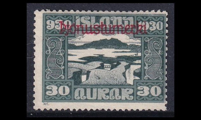 Islanti 51 ** Virkamerkki Allthing 30 A (1930)