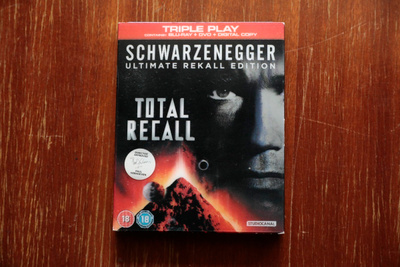 Total Recall Ultimate Rekall Edition Blu-ray ja DVD