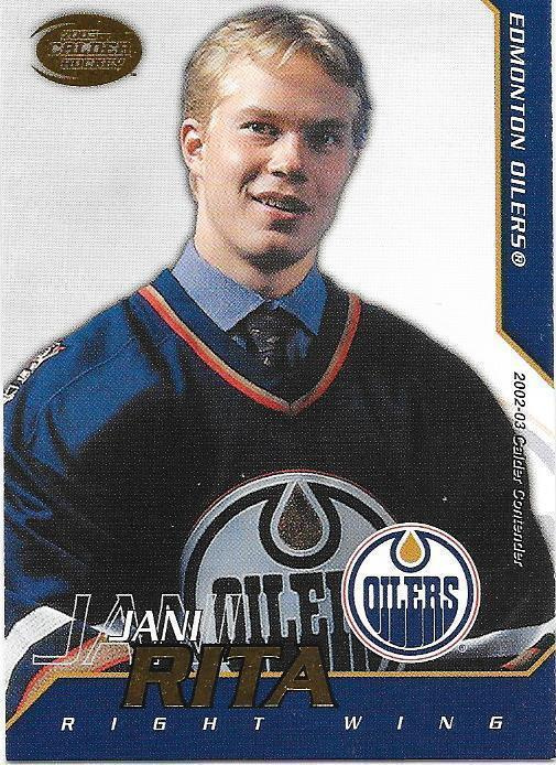 2002-03 Pacific Calder #69 Jani Rita Edmonton Oilers