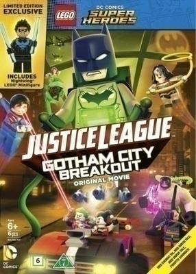 Lego Justice League - Gotham City Breakout + Hahmo (DVD)