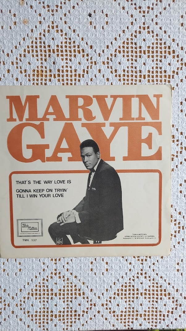 7" KANSI Marvin Gaye: That´s The Way Love Is / Gonna Keep On