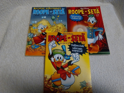 ROOPE-SETÄ  3 kpl   36, 361, 363  HYVÄ