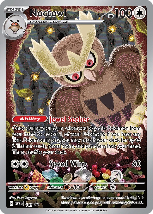 Noctowl SVP 141 - Black Star Promo - NM/M