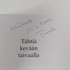 Tuula Koivisto : Tähtiä kevään taivaalla (signeerattu, te... - pikkukuva 3