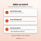 Office 2024 Pro Plus avain – Word, Excel, Access (suomi) - pikkukuva 2