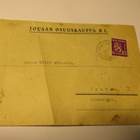 VANHA KIRJEKUORI , Postimerkki + Leima  03.06.1950 - pikkukuva 1
