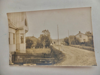 VANHA Valokuva Närpiö Apteekki 1915