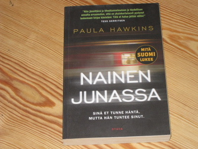 Hawkins, Paula: Nainen junassa nid. 2016