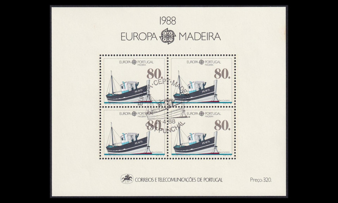 Madeira 118BL9 o Europa viestintä ja liikenne (1988)