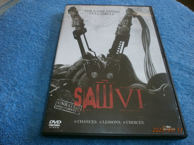 SAW 6   unrated      -     DVD