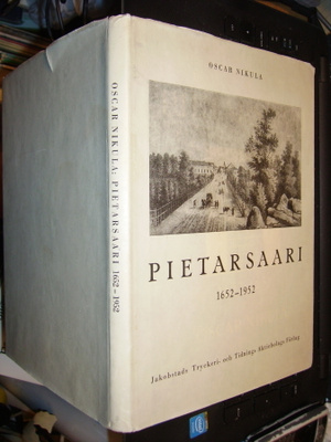 Oscar Nikula : PIETARSAARI 1652-1952 ( 1 p. 1952 )