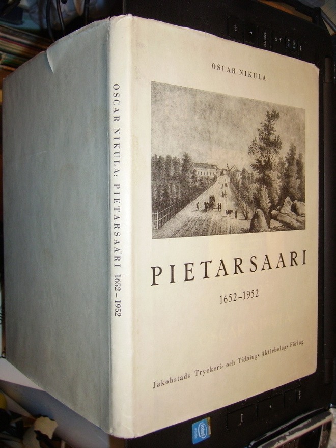 Oscar Nikula : PIETARSAARI 1652-1952 ( 1 p. 1952 )