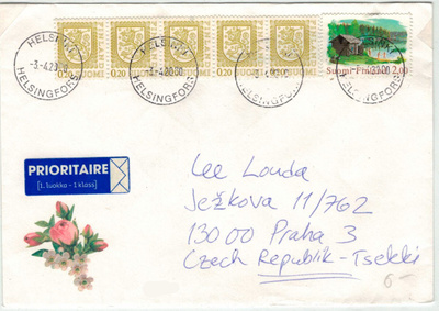 2000 lentokirje CSRään