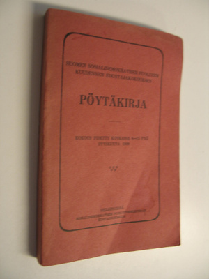 Suomen sosialidemokratisen puolueen kuudennen edustajakok...
