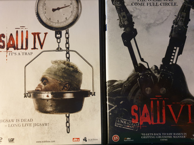 Saw 4 & 6 DVD