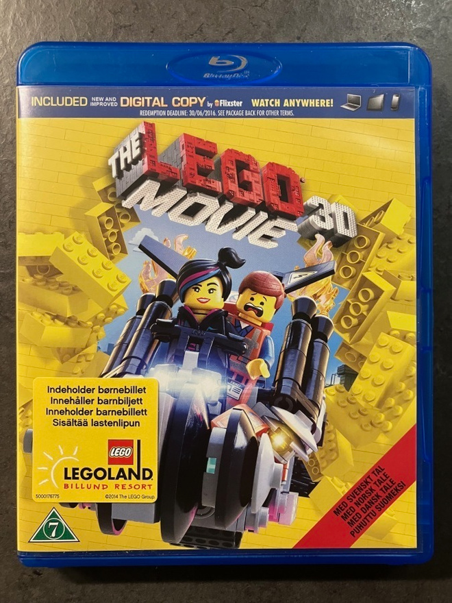 The Lego Movie (Blu-ray 3D + Blu-ray 2D )