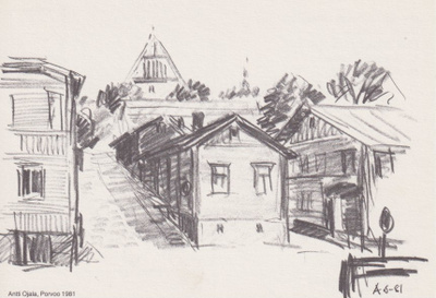 Porvoo - piirroskortti