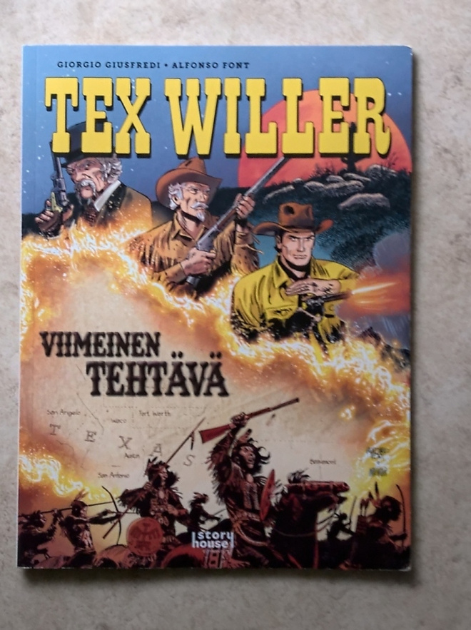 Tex Willer värialbumi 2 - Viimeinen tehtävä
