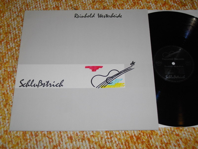 REINHOLD WESTERHEIDE - Schlussstrich - LP guitar instr. EX