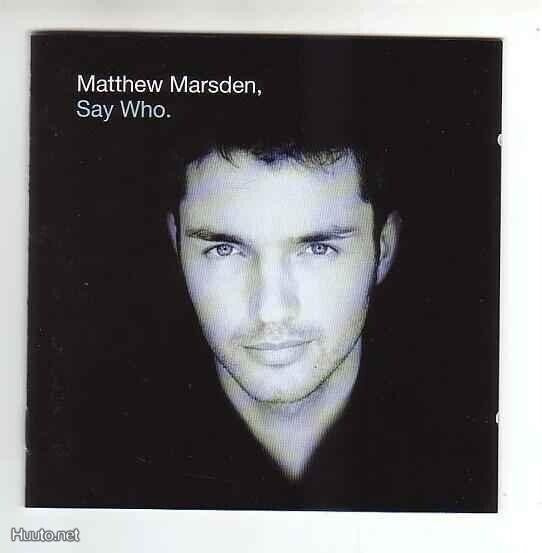 cd, Matthew Marsden: Say Who [electronic, ballad, downtempo]