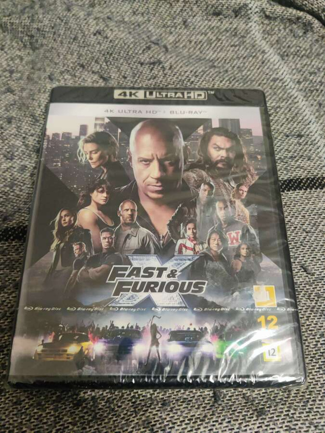 Fast & Furious X (Vin Diesel) 4K Ultra HD + Blu-ray