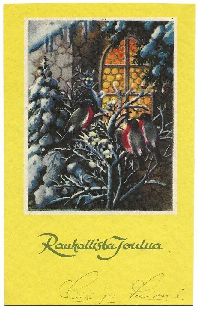 Elena Kojine Joulukortti (1938) KT 141/5