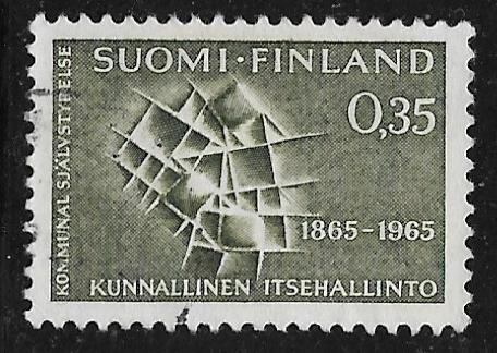 Kunnallinen itsehallinto 100v 1965 (LAPE 594) O