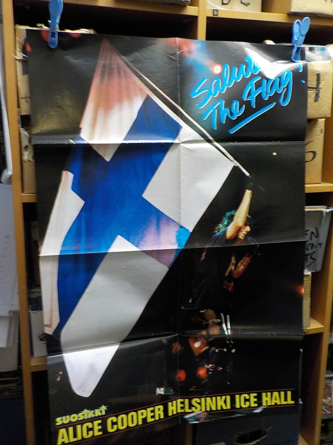 ALICE COOPER / BON JOVI FOLD-OUT JULISTE