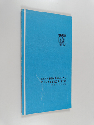 Lappeenrannan kesäyliopisto : 22.6.-8.8.1970