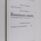 Kari Hongisto : Ihminen ensin : Turun kristillisen opisto... - pikkukuva 1