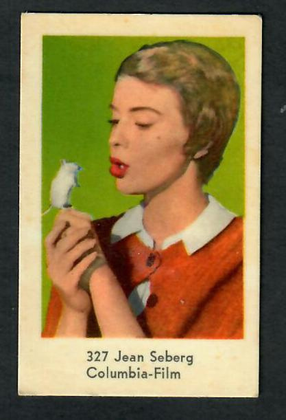 Keräilykuva - Jean Seberg 327 Columbia-Film