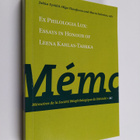 Ex Philologia Lux : essays in honour of Leena Kahlas-Tarkka - pikkukuva 1
