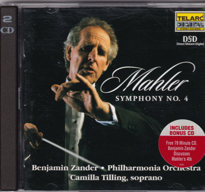 Mahler - Sinfonia no 4 - CD-levy