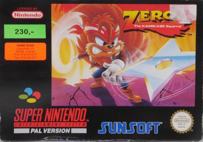 Zero The Kamikaze Squirrel