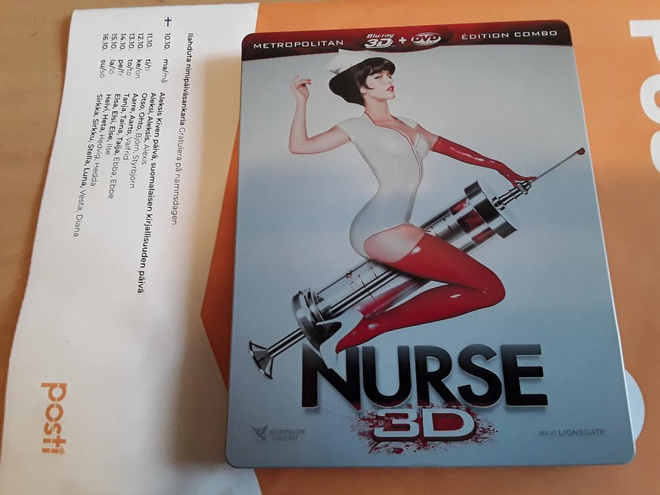 Nurse 3D - FR Region B Blu-Ray/DVD (Steelbook)