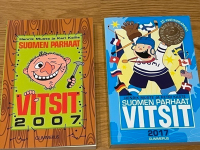 Suomen parhaat vitsit 2007 ja 2017