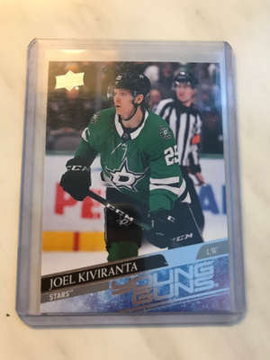 2021-21 Upper Deck Young Guns Joel Kiviranta #207