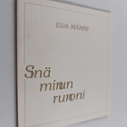 Eija Mämmi : Sinä minun runoni : esikoiskokoelma - pikkukuva 1