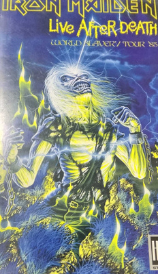 Iron maiden live after death world slavery tour 85 vhs