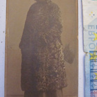 VANHA CDV Valokuva KOMEA Rouva UPEA Turkki + Hattu 1900-l - pikkukuva 1