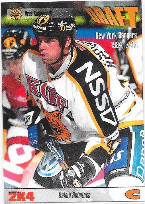 2003-04 CardSet #56 Raimo Helminen ILVES