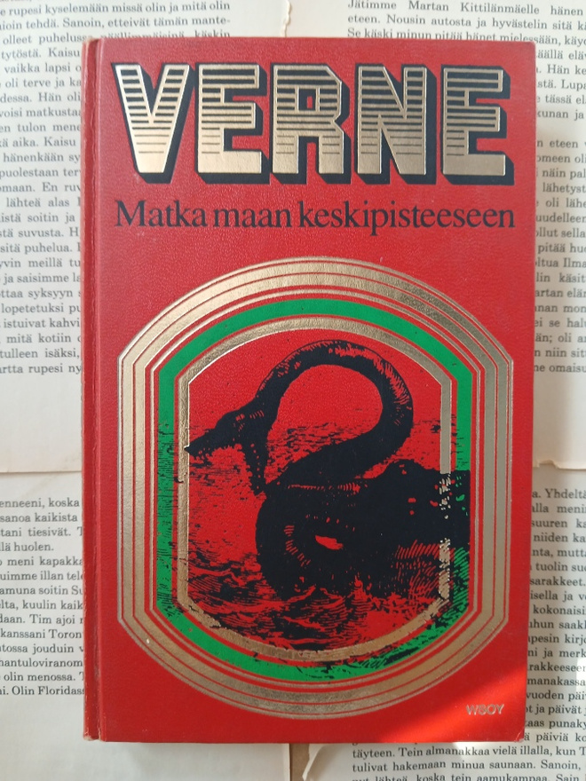 Jules Verne - Matka maan keskipisteeseen (sid.)