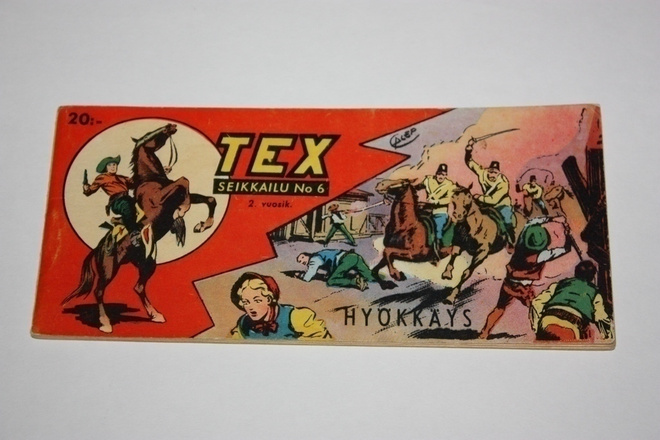 Tex # 6 / 1954 (2.vk) – Hyökkäys
