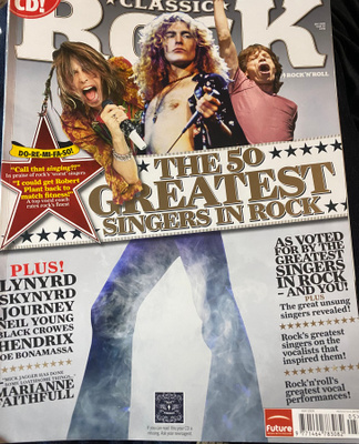 Classic Rock: The 50 Greatest Singers in Rock