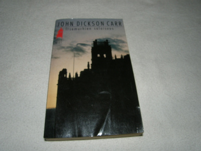 John Dickson Carr Itsemurhien salaisuus