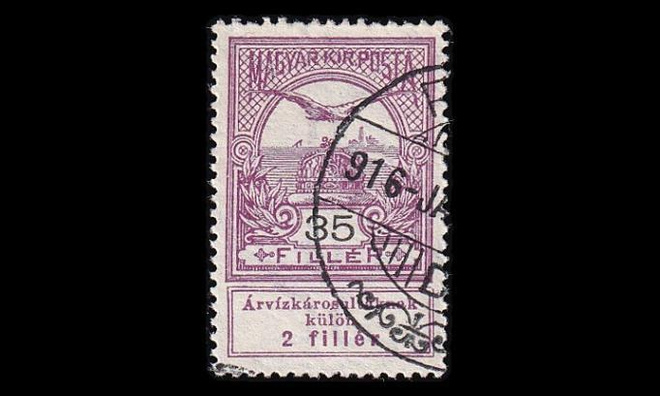 Unkari 139 o Itä-Banatian tulva-apu 35+2 f (1913)