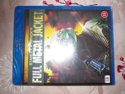 Full Metal Jacket BLU-RAY UUSI, MUOVEISSA